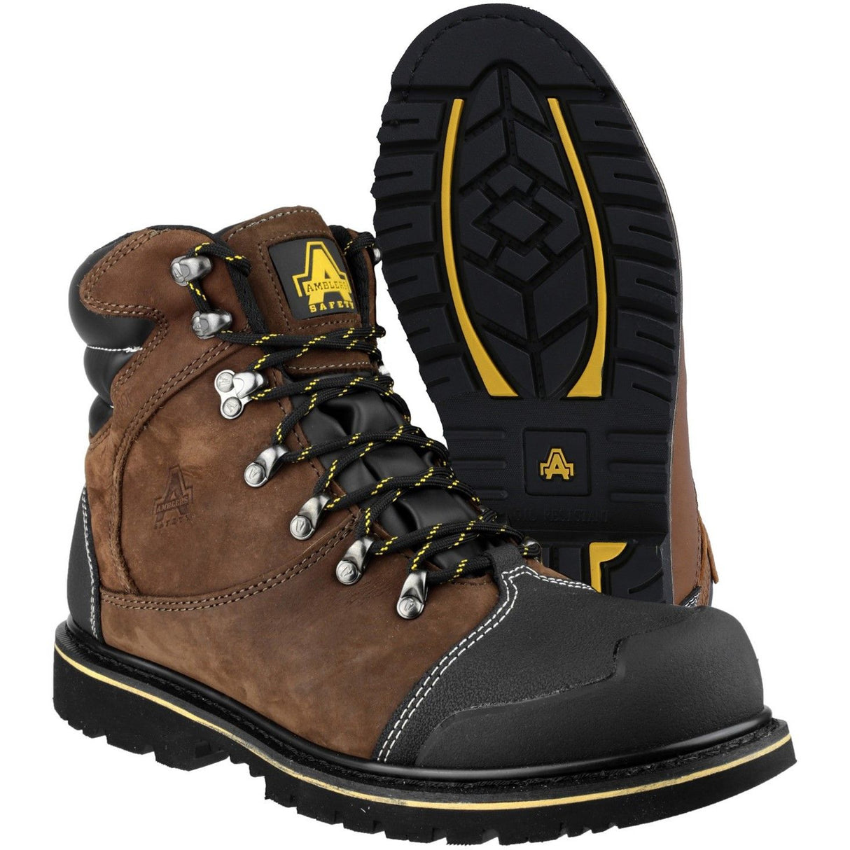 Amblers Safety FS227 Industrial Safety Boot - Brown (A4072D2) - 20435-32278-06 - Amblers Safety - Trade Counter Direct