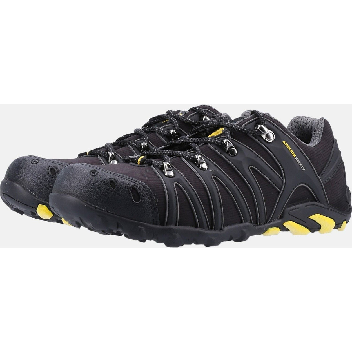 Amblers Safety FS23 Soft Shell Safety Trainer - Black (24883 - 41148) - 24883-41148-02 - Amblers Safety - Trade Counter Direct