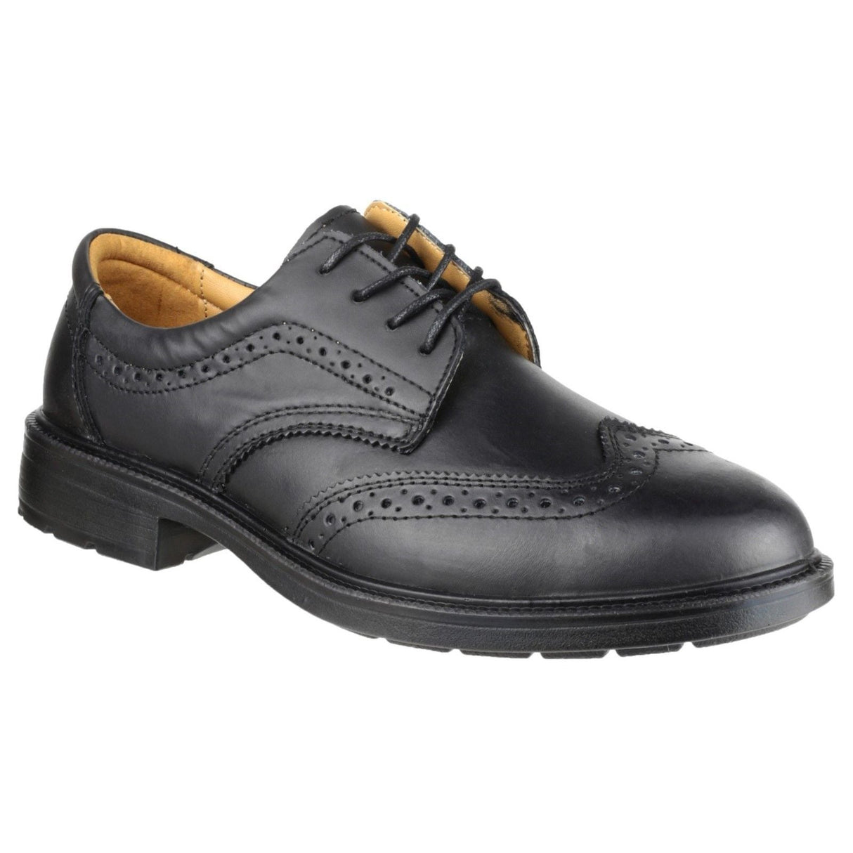 Amblers Safety FS44 Safety Brogue - Black (24869 - 41133) - 24869-41133-04 - Amblers Safety - Trade Counter Direct