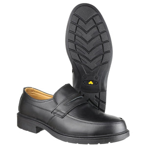 Amblers Safety FS46 Mocc Toe S1P SRC Safety Shoe - Black (25278 - 42051) - 25278-42051-04 - Amblers Safety - Trade Counter Direct