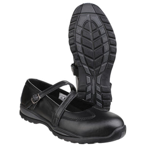 Amblers Safety FS55 Women's Safety Shoe - Black (22276 - 36118) - 22276-36118-03 - Amblers Safety - Trade Counter Direct