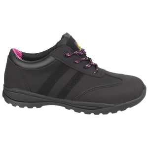 Amblers Safety FS706 Sophie Safety Trainer - Black (24927 - 41230) - 24927-41230-01 - Amblers Safety - Trade Counter Direct