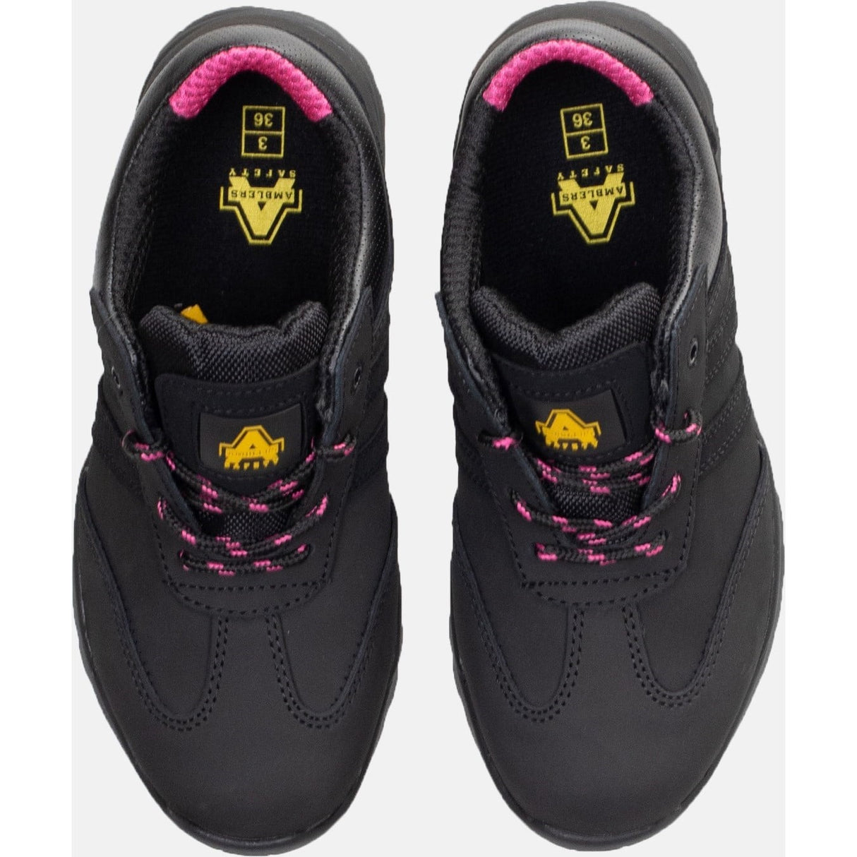 Amblers Safety FS706 Sophie Safety Trainer - Black (24927 - 41230) - 24927-41230-01 - Amblers Safety - Trade Counter Direct