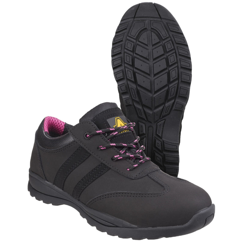 Amblers Safety FS706 Sophie Safety Trainer - Black (24927 - 41230) - 24927-41230-01 - Amblers Safety - Trade Counter Direct