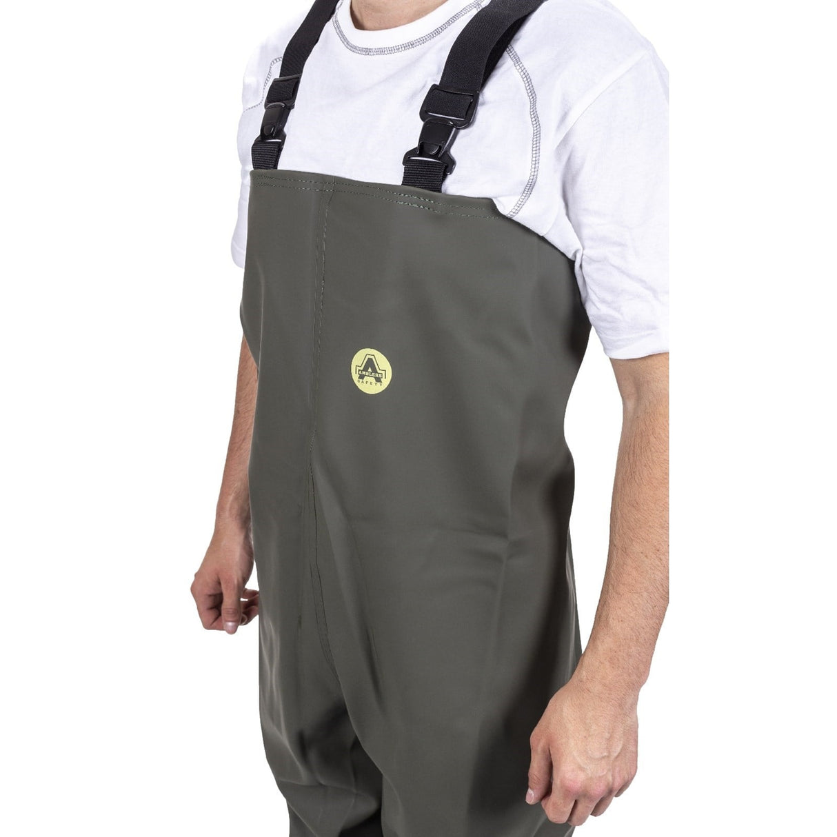 Amblers Safety Tyne Chest Safety Wader - Green (24878 - 41143) - 24878-41143-02 - Amblers Safety - Trade Counter Direct