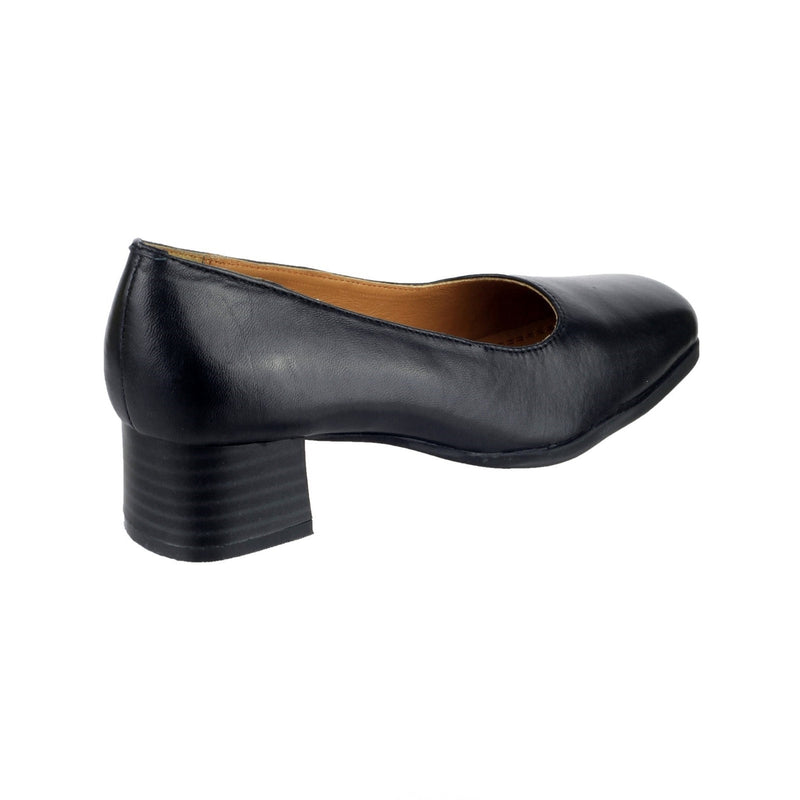 Amblers Walford Ladies Wide Fit Court - Black (15233 - 19514) - 15233-19514-01 - Amblers - Trade Counter Direct