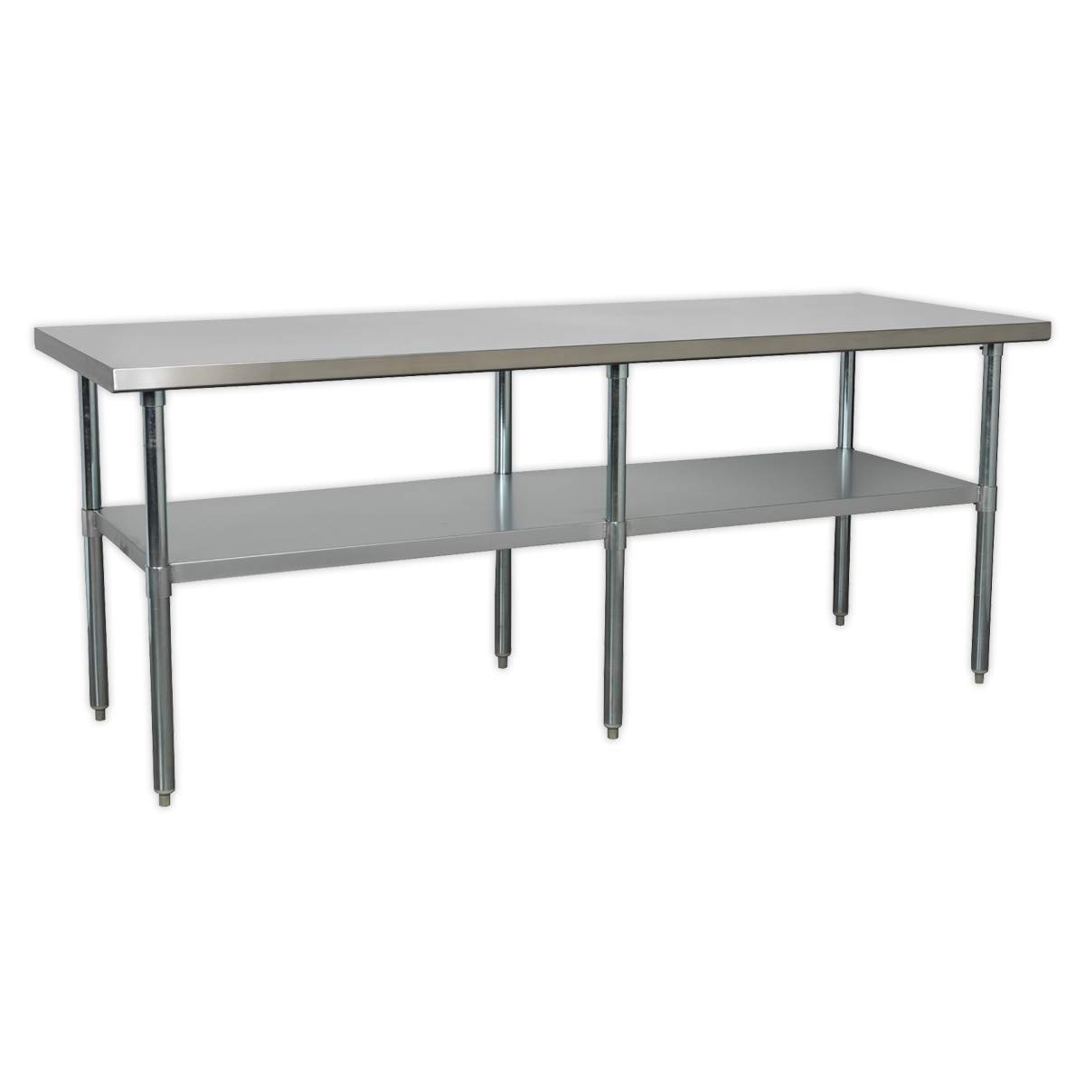 Sealey AP2184SS Stainless Steel Workbench 2.1m