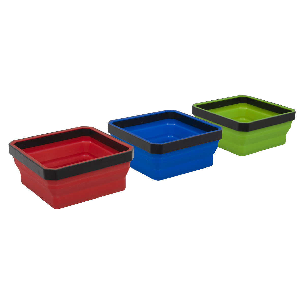 Sealey APCSTS Parts Tray Collapsible Magnetic Set