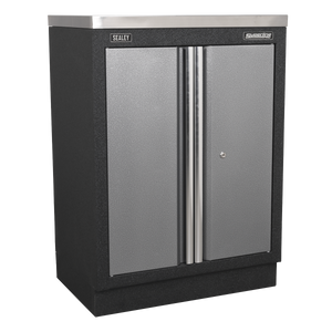 Sealey APMSSTACK02W Superline Pro 2.0m Storage System - Wood Worktop