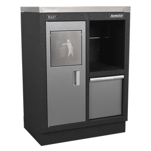 Sealey APMSSTACK01W Superline Pro 4.9m Storage System - Wood Worktop