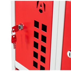 Armorgard Powerstation, 10 Door Battery Charging Locker Bank - PWS10 - PWS10 - Armorgard - Trade Counter Direct