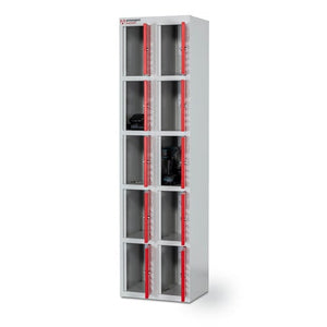 Armorgard Powerstation, 10 Door Battery Charging Locker Bank - PWS10 - PWS10 - Armorgard - Trade Counter Direct