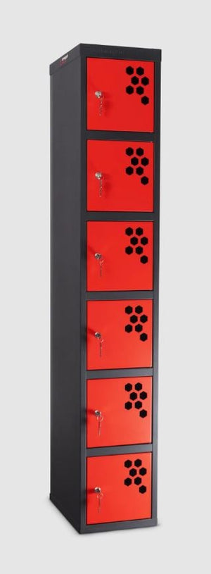 Armorgard Powerstation, 6 Door Battery Charging Locker Bank - PWS6 - PWS6 - Armorgard - Trade Counter Direct