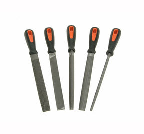 Bahco File Set 5 Piece 1 - 477 - 08 - 2 - 2 200mm (8in) - 5 Piece Set - BAH47708 - Bahco - Trade Counter Direct
