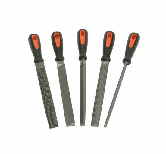 Bahco File Set 5 Piece 1 - 477 - 08 - 2 - 2 200mm (8in) - 5 Piece Set - BAH47708 - Bahco - Trade Counter Direct