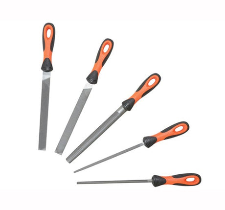 Bahco File Set 5 piece 1 - 478 - 08 - 1 - 2 200mm (8in) - 5 Piece Set - BAH47808 - Bahco - Trade Counter Direct