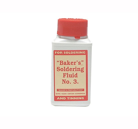 Bakers NO.3 Soldering Fluids - BAK125 - Bakers - Trade Counter Direct