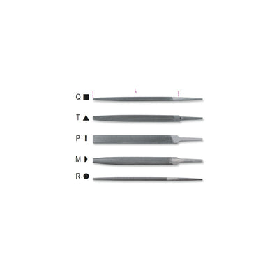 Beta 10 Inch Bastard Cut Files Without Handles - 1718D10/... - 1718D10/P - WEB-017180145 - Beta - Trade Counter Direct