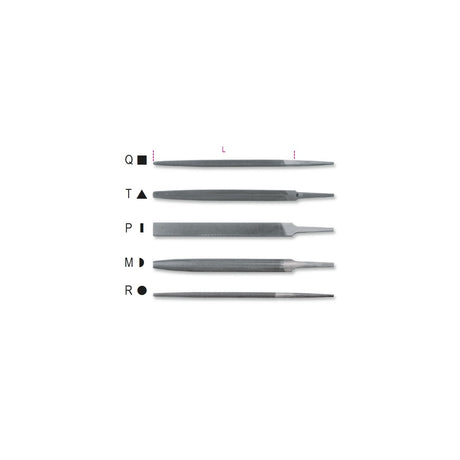 Beta 10 Inch Bastard Cut Files Without Handles - 1718D10/... - 1718D10/P - WEB-017180145 - Beta - Trade Counter Direct