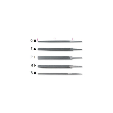 Beta 10 Inch Second Cut Files Without Handles - 1718A10/... - 1718A10/ - 1718A10/Q - WEB-017180041 - Beta - Trade Counter Direct