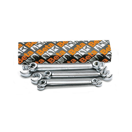 Beta 10 - Piece Flare Nut Open Ring Wrench Set 8X10 To 30X32 Mm - 94 - 94/S10 - WEB-000940052 - Beta - Trade Counter Direct