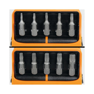 Beta 10 - Piece Torx Bit Set With Magnetic Bit Holder In Pocket Case - 861TX/A10 - WEB-008610870 - Beta - Trade Counter Direct