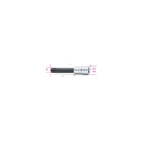 Beta 1/2In Drive Special Form Socket Driver Xl 9 - 920ES - 920ES - XL 9 - WEB-009200609 - Beta - Trade Counter Direct