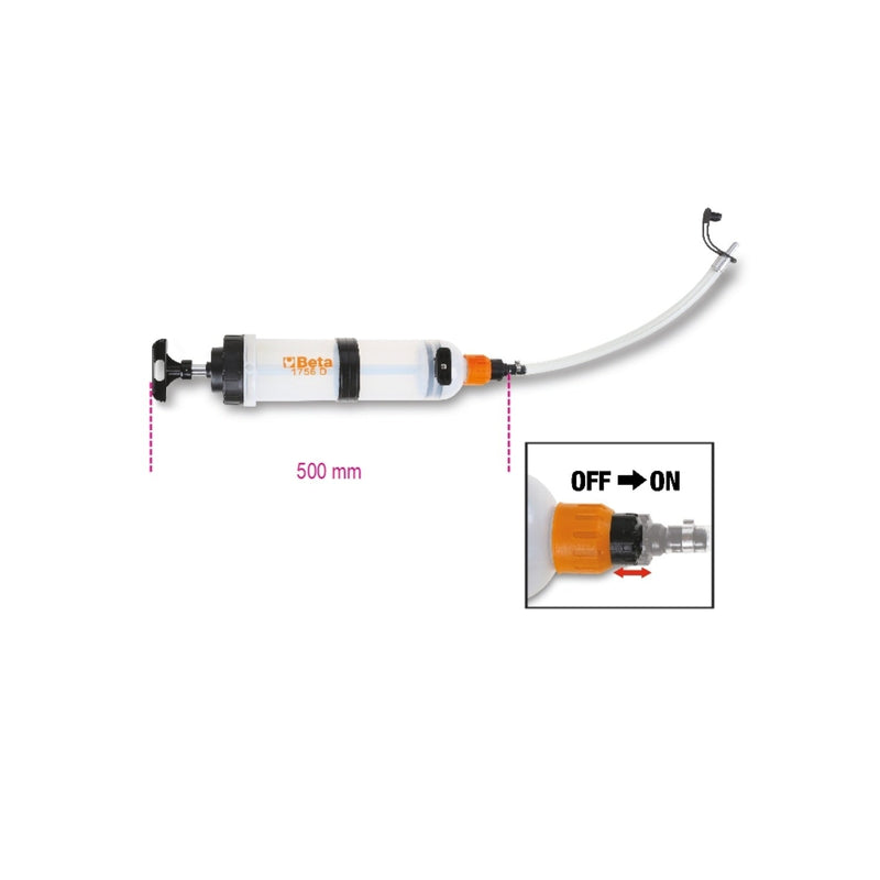 Beta 1500 Ml Polypropylene Suction Gun - 1756D - WEB-017560515 - Beta - Trade Counter Direct