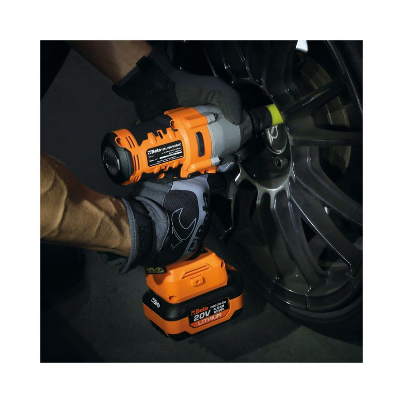 Beta 20 V Brushless Reversible Impact Wrench 1/2 Inch Drive 600 Nm - 1984/K600 - WEB-019840060 - Beta - Trade Counter Direct