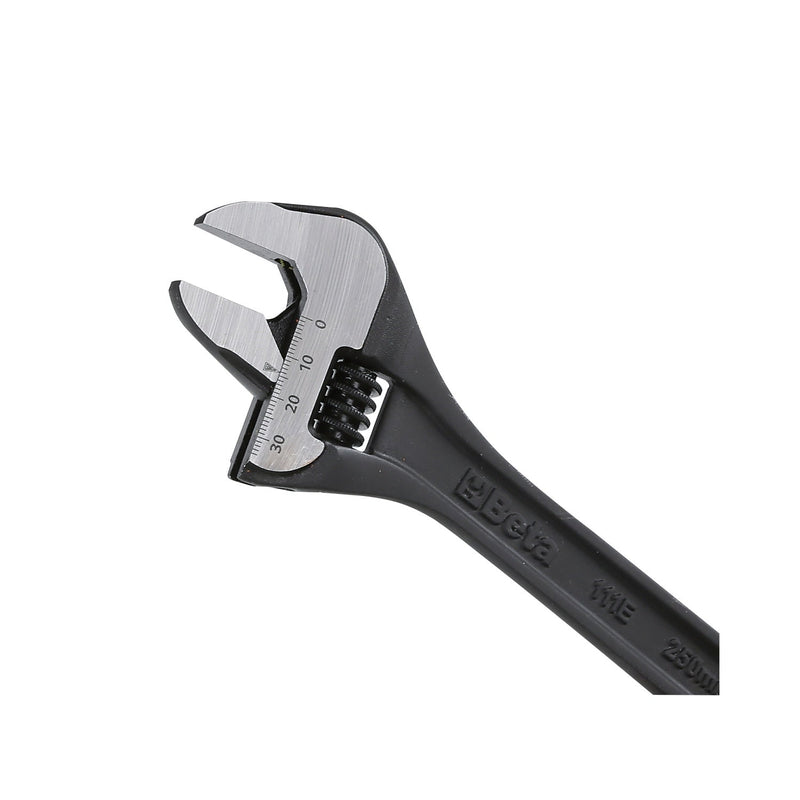 Beta 200 Mm Adjustable Wrench With Scale, Phosphated - 111EN - 111EN 200 - WEB-001110420 - Beta - Trade Counter Direct