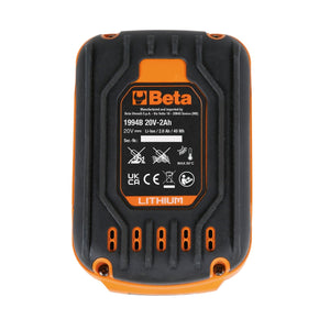 Beta 20V 2Ah Lithium - Ion Battery - 1994B 20V - 2AH - WEB-019940066 - Beta - Trade Counter Direct