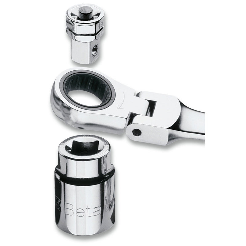 Beta 4 - Piece Adapter Kit For Ratchet Wrenches - 123E1/4 - 123/K4 - WEB-001230504 - Beta - Trade Counter Direct