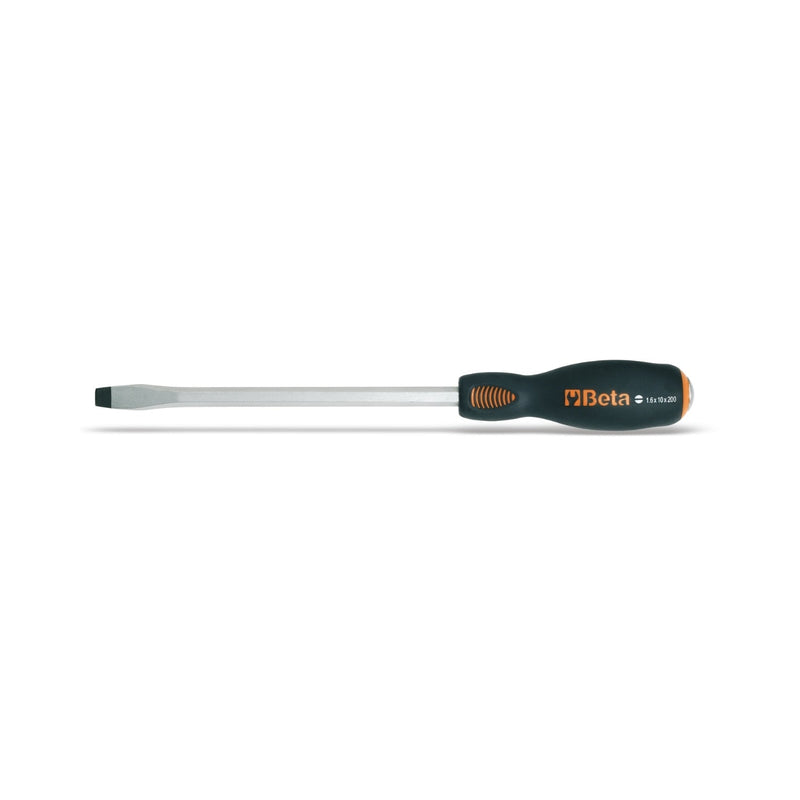 Beta 6 - Piece Slotted Screwdriver Set With Steel Heads - 1241 - 1243LP/D6 - WEB-012430016 - Beta - Trade Counter Direct