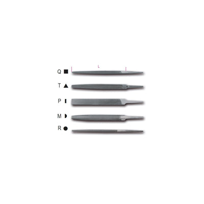 Beta 8 Inch Bastard Cut File Without Handle - 1718D8/... - 1718D8/T - WEB-017180133 - Beta - Trade Counter Direct