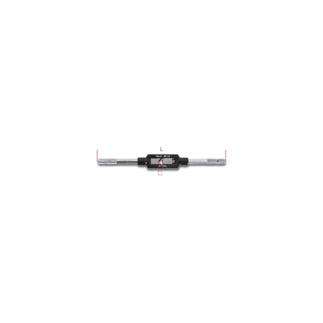 Beta Adjustable Tap Wrench 4 - 12 Mm M5 - M20 - 435 - 435/3 - WEB-004350020 - Beta - Trade Counter Direct