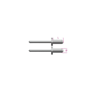 Beta Aluminium Rivets - 1741RV 3,8K - WEB-017410193 - Beta - Trade Counter Direct