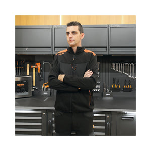 Beta Breathable Stretch Fleece Jacket Multipocket Black Size L - 7564N - 7564N L - WEB-075640003 - Beta - Trade Counter Direct