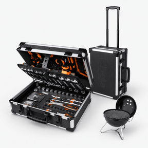 Beta BW 2056T/E Trolley Tool Case with 163 Tools + Free Travel BBQ - ZUKWC0004 - Trade Counter Direct - Trade Counter Direct