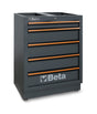 Beta C45 Pro 2.0 D Workshop Combo Set – Complete Modular Storage (DX Stainless Steel / DW Wood Options) - 045002032 - Beta - Trade Counter Direct