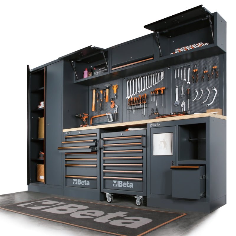 Beta C45PRO 2.0 C5 & C7 — Mobile Roller Cabinets (5 - Drawer & 7 - Drawer) - 045000228 - Beta - Trade Counter Direct
