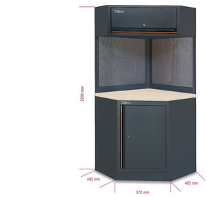 Beta C45PRO 2.0 CORNER — Self - supporting Complete Corner (X/W) - 045002411 - Beta - Trade Counter Direct