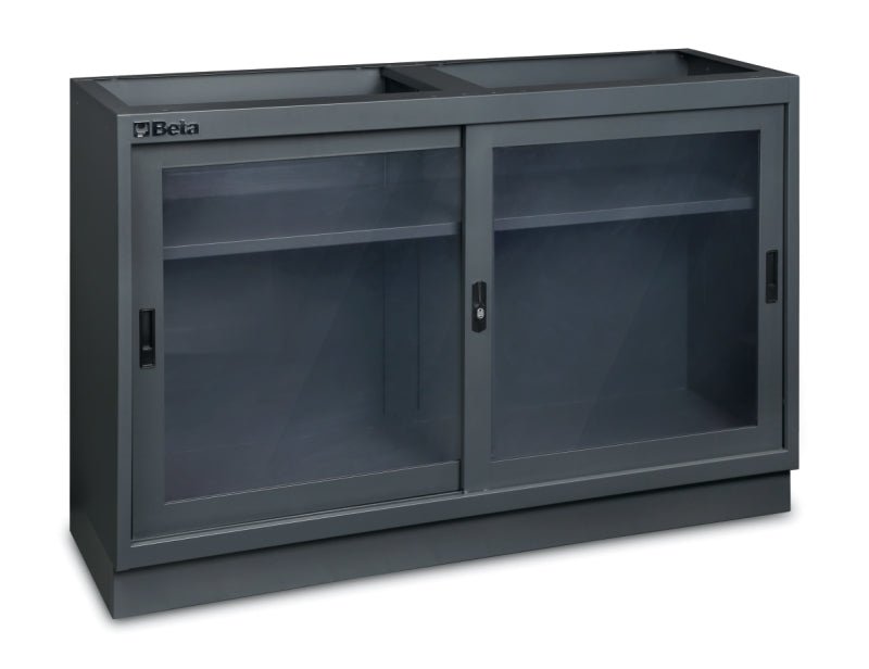 Beta C45PRO 2.0 MAL & MAT — Fixed 1,360 mm Module (Metal or Clear Doors) - 045000230 - Beta - Trade Counter Direct