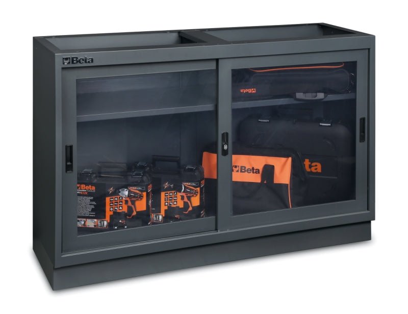 Beta C45PRO 2.0 MAL & MAT — Fixed 1,360 mm Module (Metal or Clear Doors) - 045000230 - Beta - Trade Counter Direct
