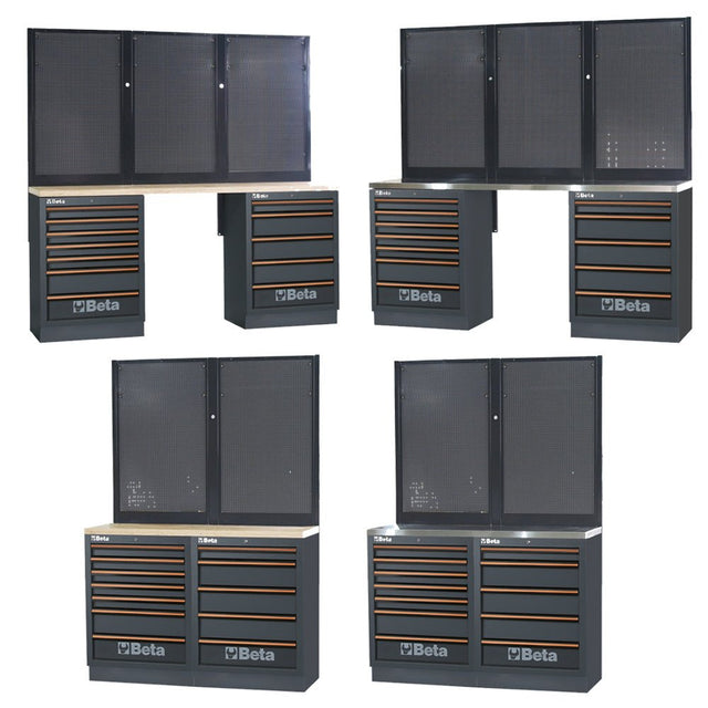 Beta C45PRO 2.0 Modular Workbench Combinations — BP Series - 045002041 - Beta - Trade Counter Direct
