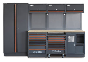 Beta C45PRO 2.0 Modular Workbench Combos – Stainless or Wood - 045002002 - Beta - Trade Counter Direct