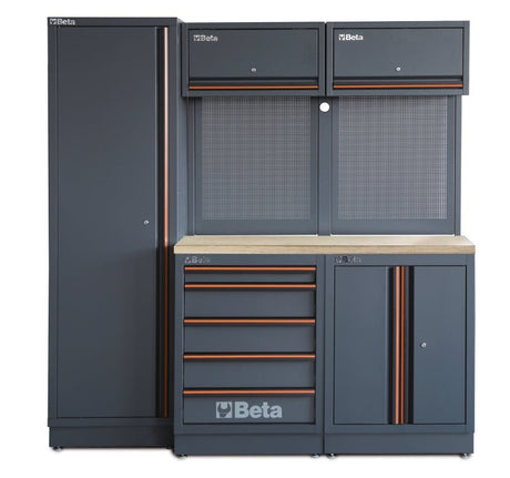 Beta C45PRO 2.0 Modular Workbench Combos – Stainless or Wood - 045002022 - Beta - Trade Counter Direct