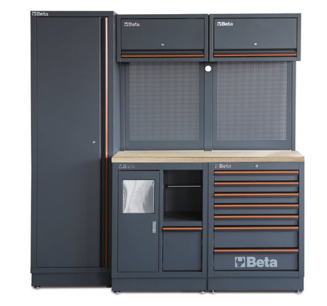 Beta C45PRO 2.0 Modular Workbench Combos – Stainless or Wood - 045002024 - Beta - Trade Counter Direct