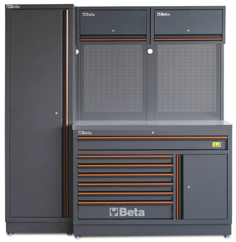Beta C45PRO 2.0 Modular Workbench Combos – Stainless or Wood - 045002033 - Beta - Trade Counter Direct