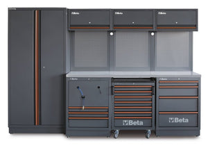 Beta C45PRO 2.0 Modular Workbench Combos – Stainless or Wood - 045002038 - Beta - Trade Counter Direct
