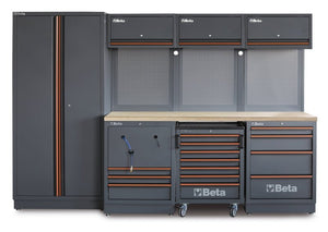 Beta C45PRO 2.0 Modular Workbench Combos – Stainless or Wood - 045002039 - Beta - Trade Counter Direct